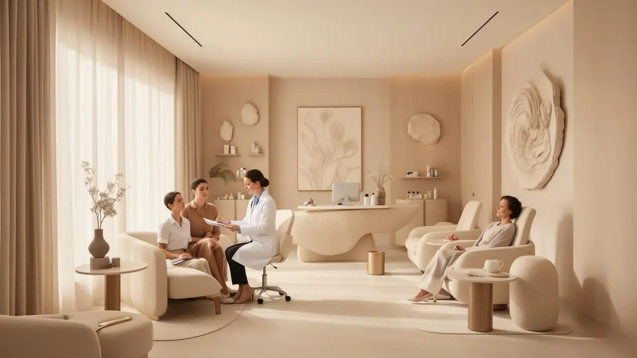 Consultório de dermatologia da Dra. Marina Polo Grison em Flores da Cunha, na Serra Gaúcha, RS
